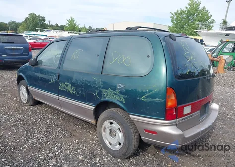 1995 Mercury Villager z USA, uszkodzony, nr VIN 4M2DV11W1SDJ79019